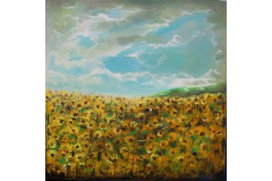 Felix Albus "Sun flower field"