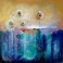 Felix Albus "Thalamus" 2017 80cm x 80cm, Acrylic on canvas