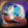 Felix Albus "New world" 2017 100cm x 100cm, Acrylic on canvas