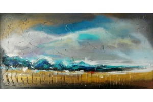 Felix Albus "Welcome to my world" 2017 100cm X 50cm, Acrylic on canvas