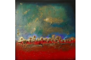 Felix Albus "Limits" 2017 100cm X 100cm, Acrylic on canvas