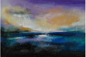 Felix Albus "Limitless" 2017 120cm X 80cm, Acrylic on canvas