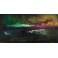 Felix Albus  "Escaping the day"  60cm X 30cm, Acrylic on canvas, 2019