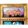 Felix Albus "Deeply in infinity" (123cm X 80cm X 10cm) Acrylic on old wood window frame, 2020