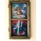 Felix Albus " Limited infinities" (75cm X 42cm X 3cm) Acrylic on old wood window frame, 2020