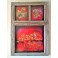 Felix Albus "Infinity allows me to explore you"(125cm X 80cm X 10cm) Acrylic on old wood window frame, 2020
