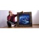 Felix Albus "Cosmic Apple 2" 68cm X 68cm X 5cm Acrylic on wood panel, 2021  